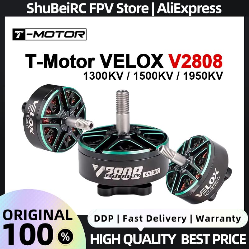 Geprc Rad Vtx 5.8G 2.5W - มอเตอร์ไร้แปรงถ่าน T-Motor VELOX V2808 1300kv 1500kv