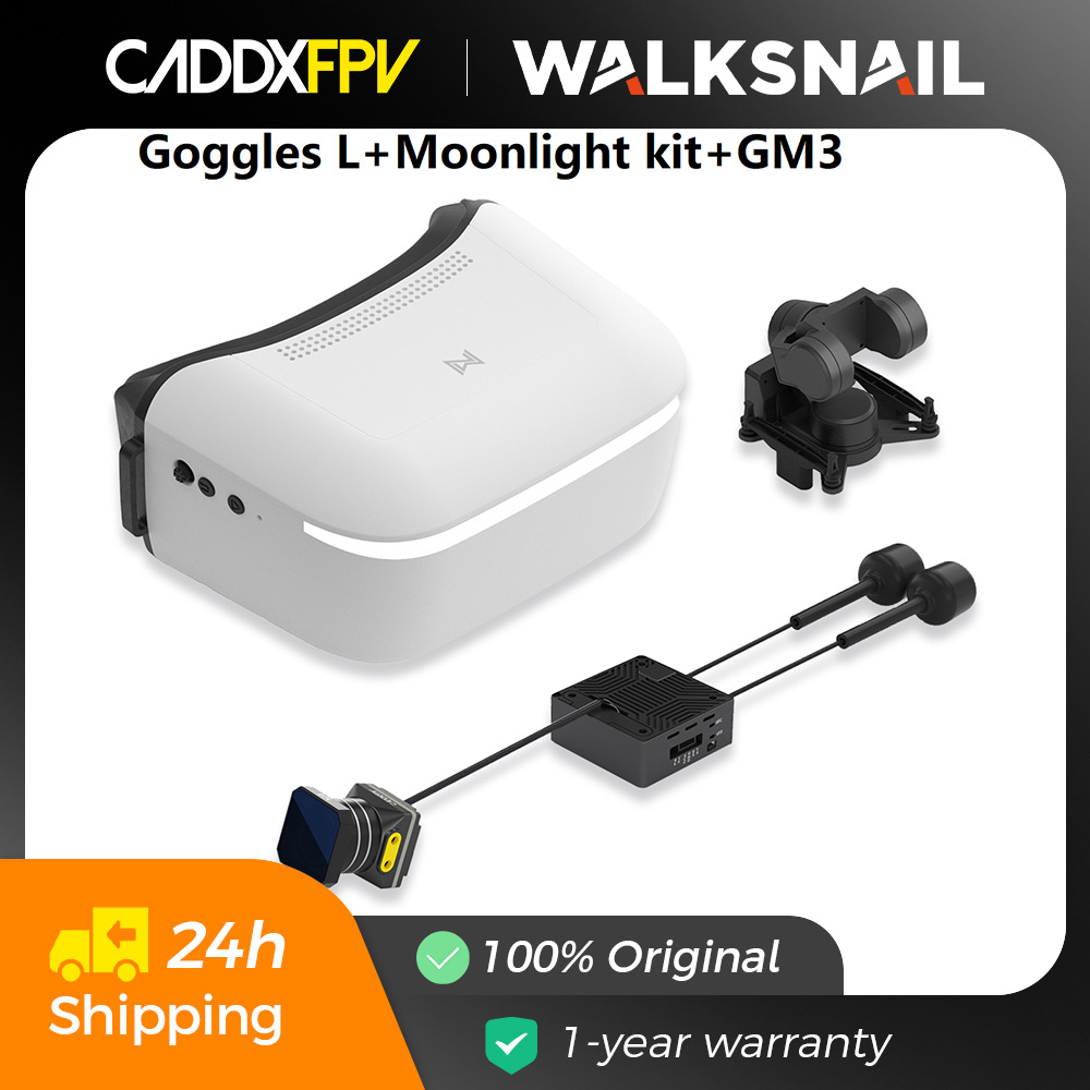 Walksnail Avatar Hd Moonlight Kit 4K - แว่นตา Caddx Walksnail Avatar HD L+ชุด