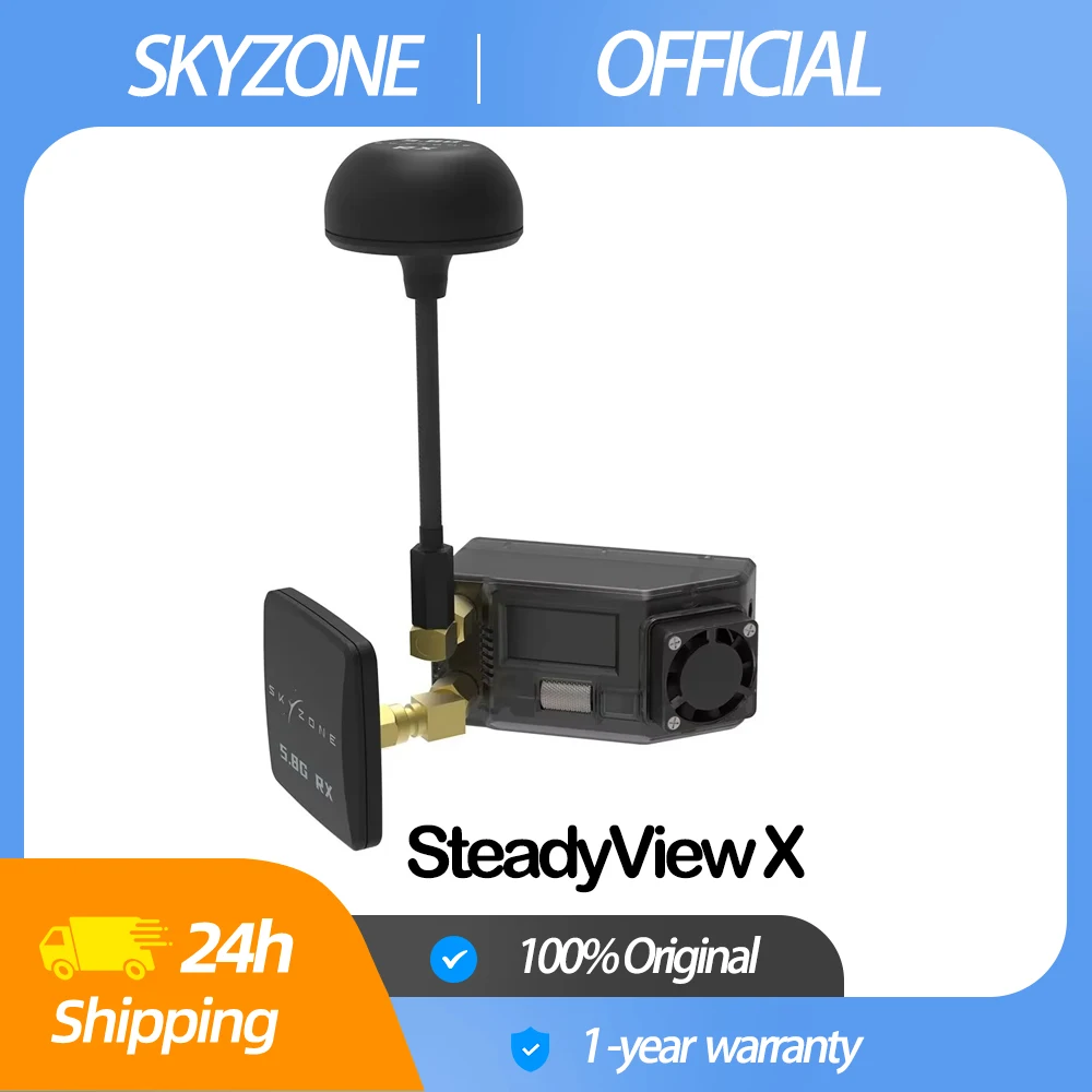 Skyzone Steadyview X Receiver Module - SKYZONE ตัวรับสัญญาณหน้าจอ SteadyView X 5.8Ghz IPS